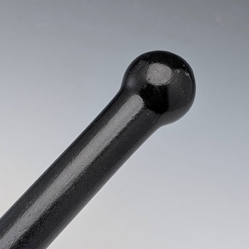 復古黑軸圓柄手杖 85 厘米